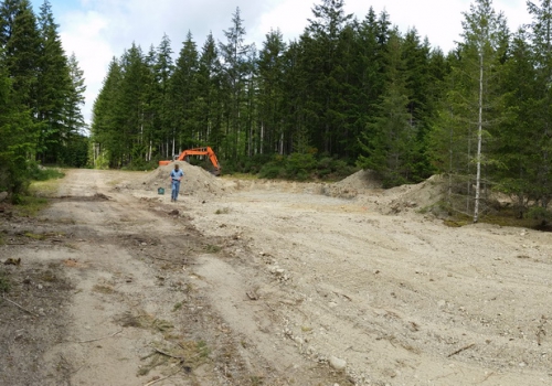 13 Location for house before arrival