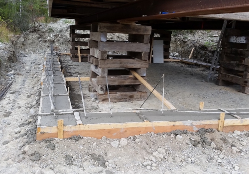 07 Footings setting up